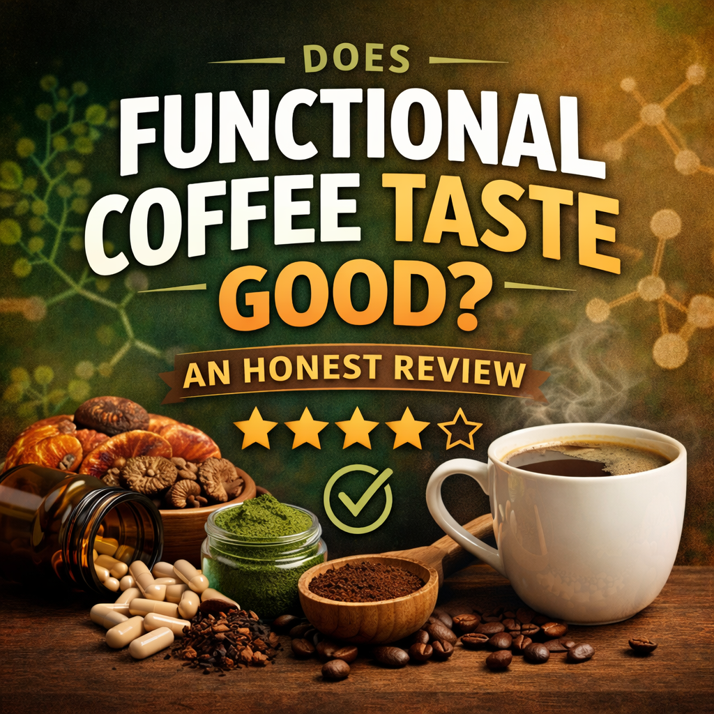 Does Functional Coffee Taste Good? An Honest Review