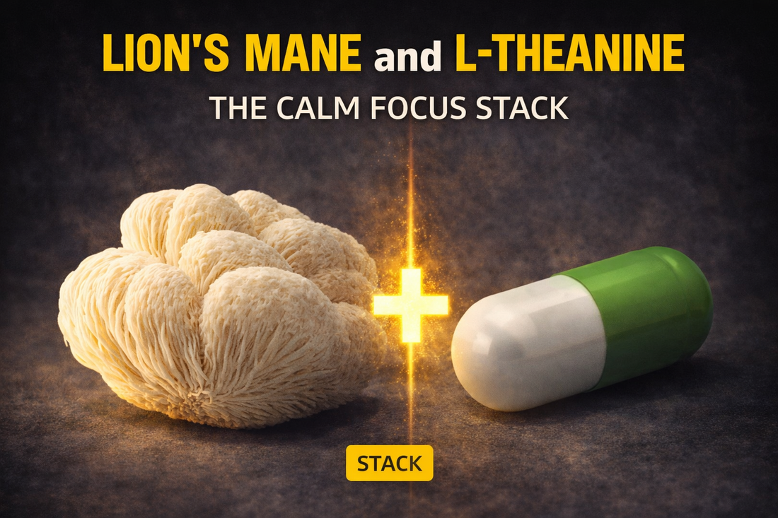 Lion's Mane and L-Theanine: The Calm Focus Stack