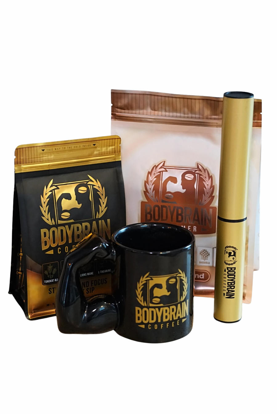 BodyBrain Complete Kit — Coffee + Creamer + Mug + Frother