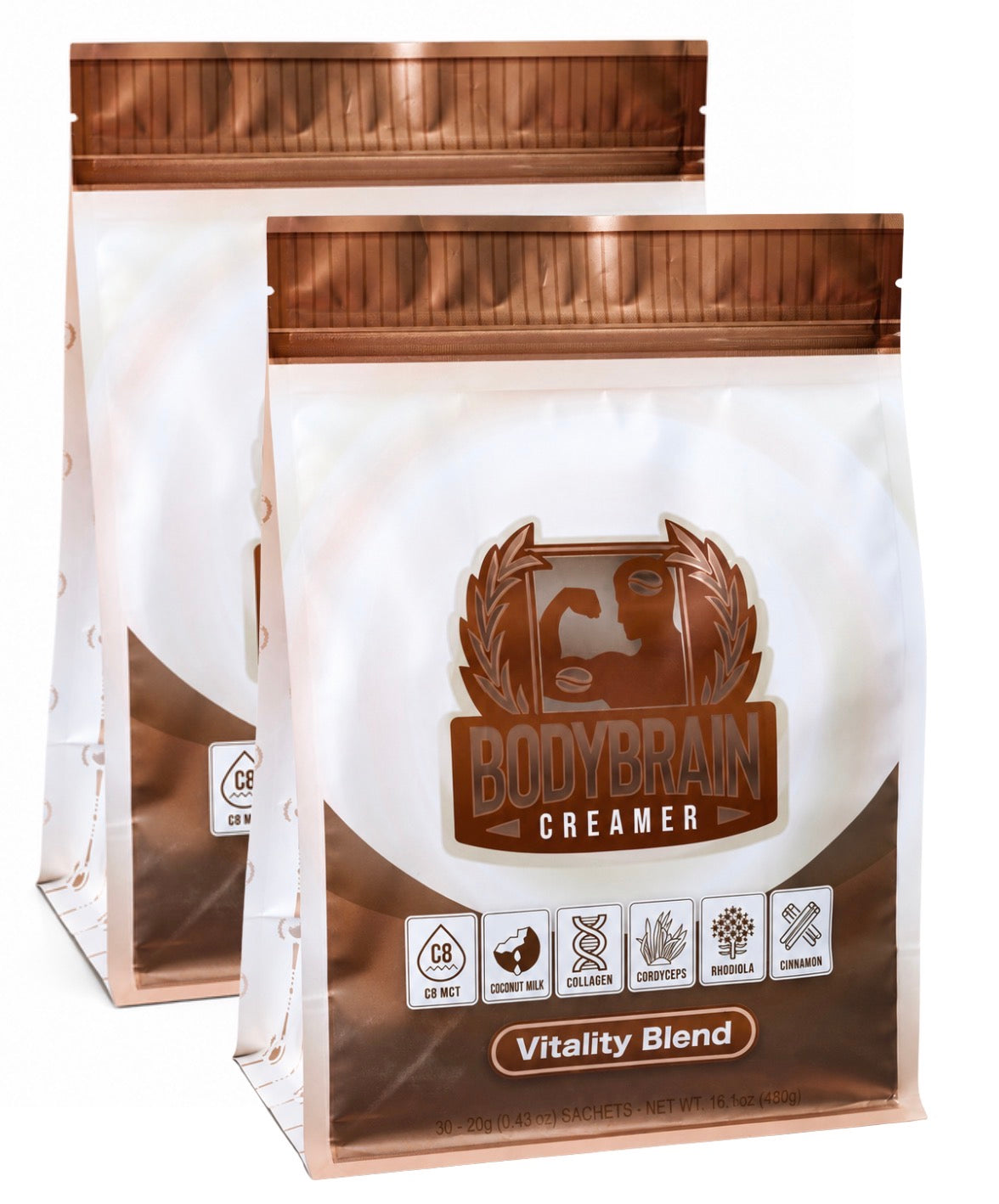 BodyBrain Creamer 2 Pack